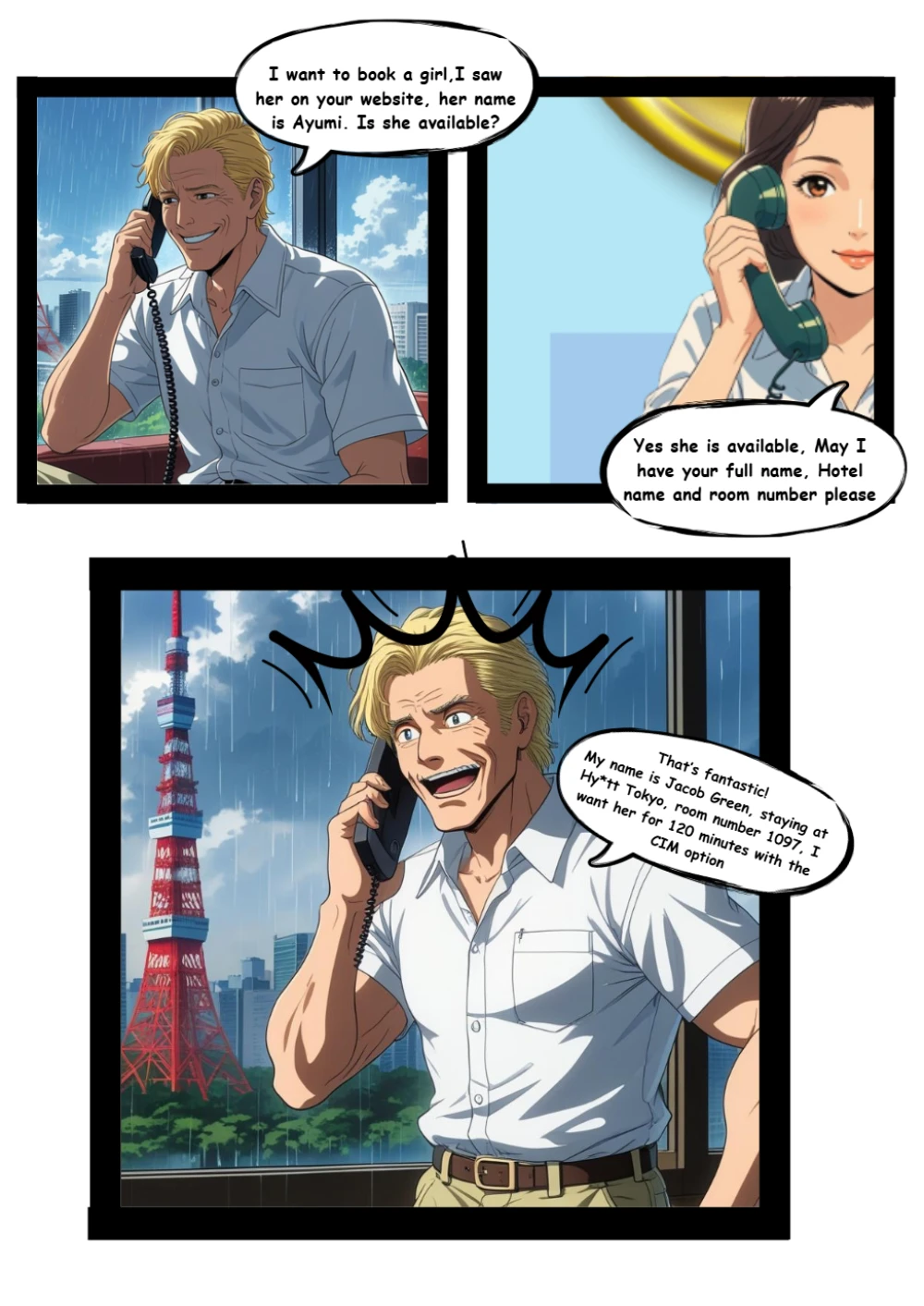 SHE CAME WITH THE STORM's page4