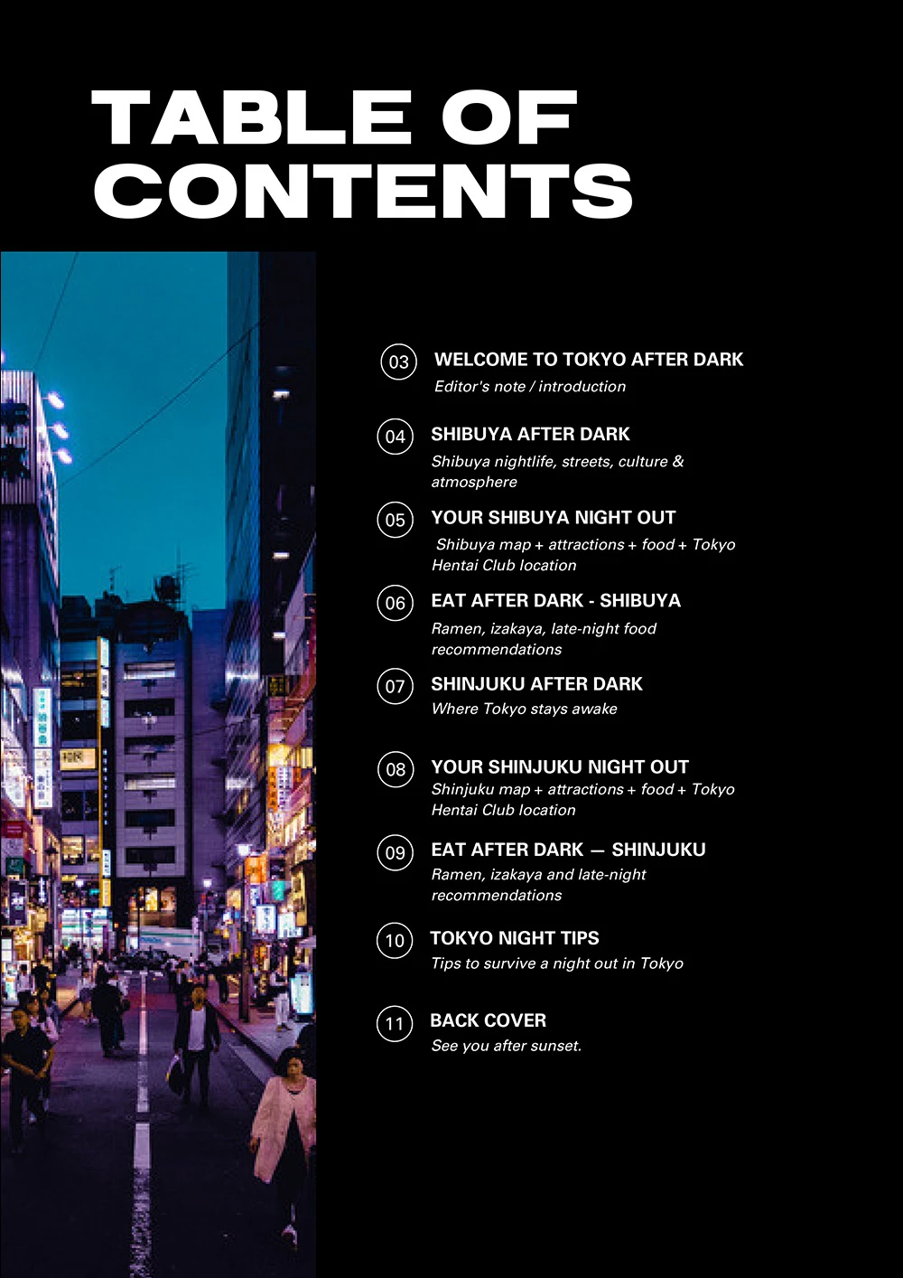 TOKYO AFTER DARK page2