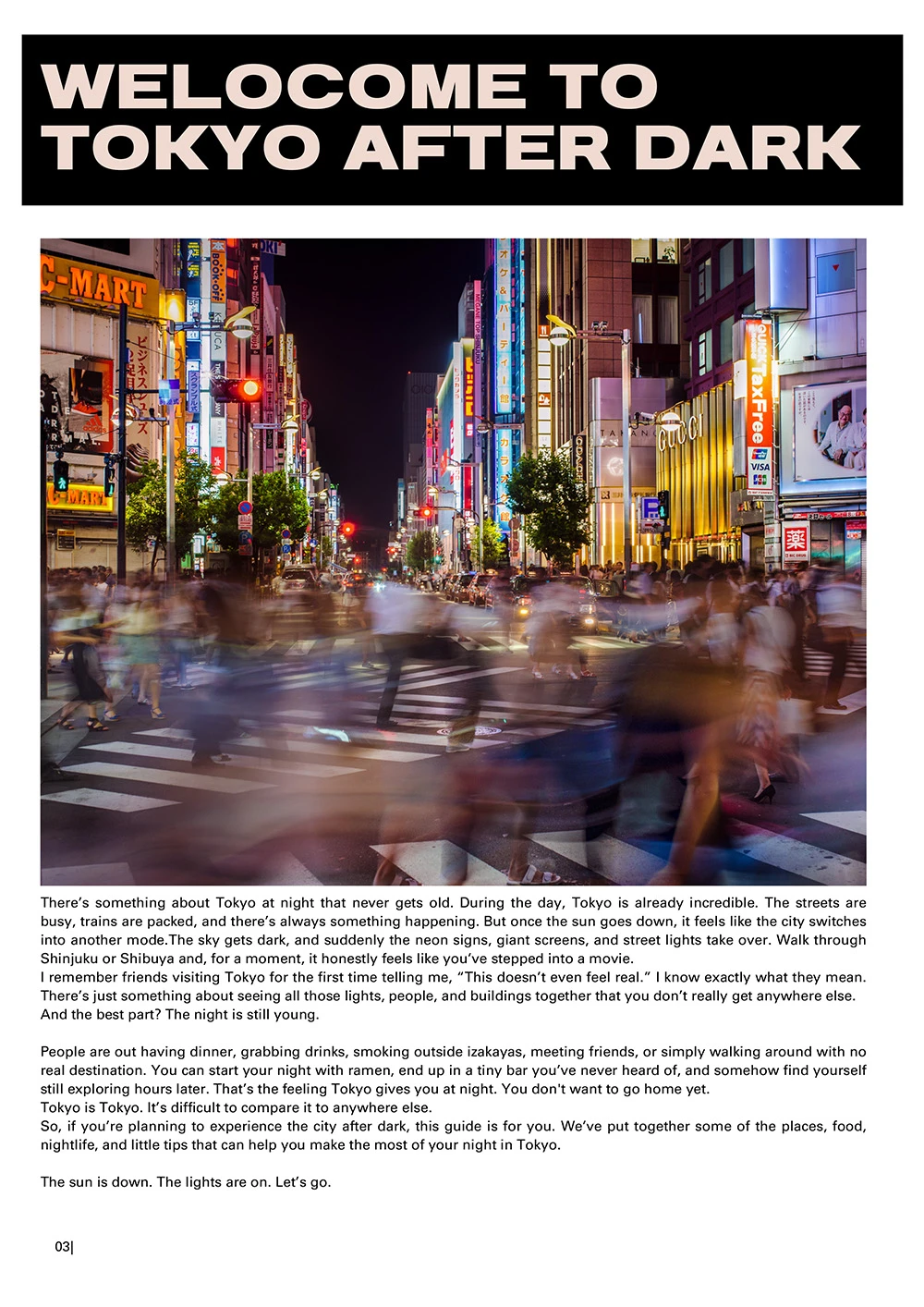 TOKYO AFTER DARK page3